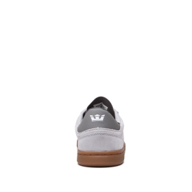 Womens Supra Low Top Shoes ELEVATE Lt Grey/gum | AU-46364